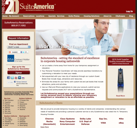 SuiteAmerica-Homepage SuiteAmerica-Homepage